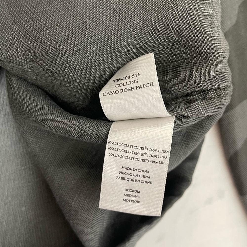 Rails Collins Camo Rose Patch Button Up Jacket Si… - image 7